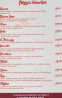 Pizza Marsala menu