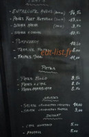 La Luna Café menu