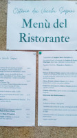 Trattoria Caffe Dei Vecchi Sapori menu