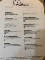 Piatto Italian Kitchen menu