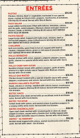 El Rancho menu