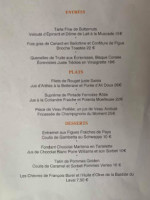 Les L Du Moulin menu