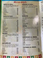 Taqueria Herencia Mexicana menu