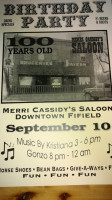 Merri Cassidy's Saloon outside