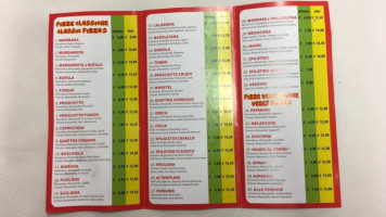 Pizzeria Ai Templari menu