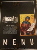 Kassiani Bakery And Events menu
