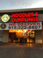 Noodles Dumplings outside
