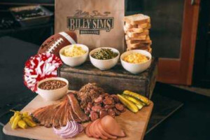 Billy Sims Bbq food
