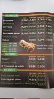 Snack De Ness menu