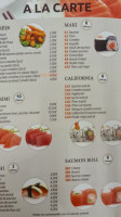 Gaillon Sushi menu