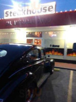 The Flame Steakhouse outside