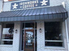 Ironworks Coffee outside
