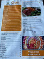 Big Monster Sushi Food Truck menu