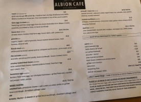 Albion Cafe food