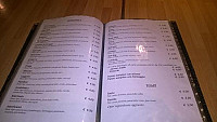 La Cremeria Italiana menu