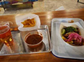 Taco and Pina food