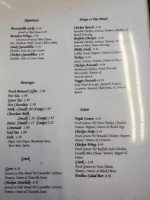 Blue Ribbon Diner menu