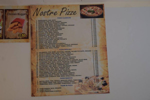 Mc Click Kebab Pizza menu