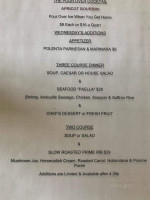 Heights Cafe Grill menu