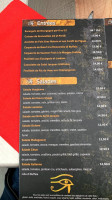 Pizzeria l' Osiris menu