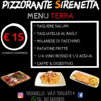 Pizzorante Sirenetta food