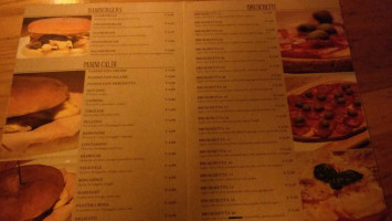 Britannia Pub menu