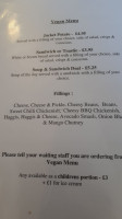 Glaisnock Guest House menu