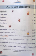 L'escale Garabit menu