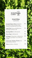 Dueling Oaks menu