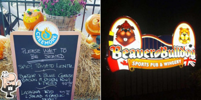 Beaver and Bulldog Sports Pub and Wingery food