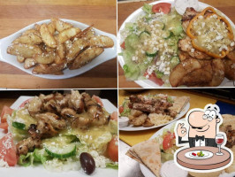 ' 'olympic ' ' Greek Souvlaki food