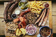 Longhorns Barbecue Smokehouse food