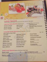 Lemon Tree menu