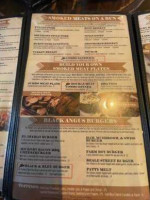 Wobbly Boots Roadhouse menu