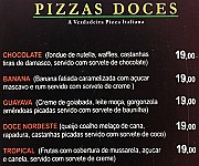Noa Noa Pizza menu