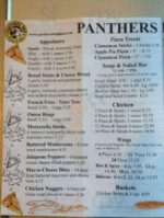 Panther's Den Pizza And Deli menu