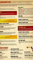Looney's Pub North menu