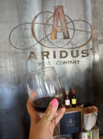Aridus Wine Company Willcox Tasting Room menu