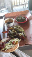 The Caboose Bbq food