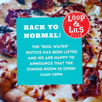 Loop Lil's Pizzeria food