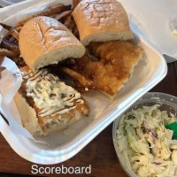 Scoreboard Lounge food