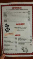 Sea Man's Seafood menu