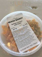 The York Beach Bucket food