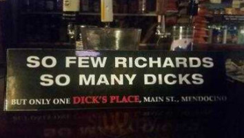 Dick's Place food