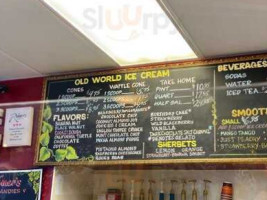 Reimer's Candies, Gifts And Ice Cream menu