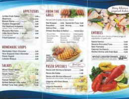 Roselyn Seafood Gourmet menu