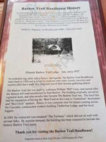 Barlow Trail Roadhouse menu