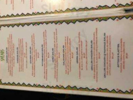 The Great White Grill menu