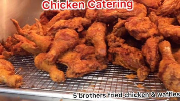 5 Brothers Fried Chicken Waffles food