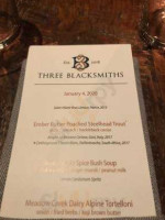 Three Blacksmiths food